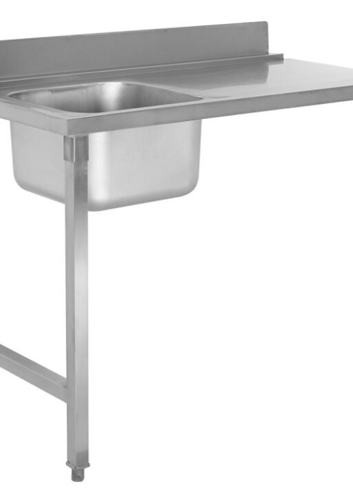 Adexa DWITA1265L Loading Table Left Side with Sink & Splashback