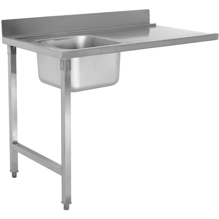 Adexa DWITA1265L Loading Table Left Side with Sink & Splashback