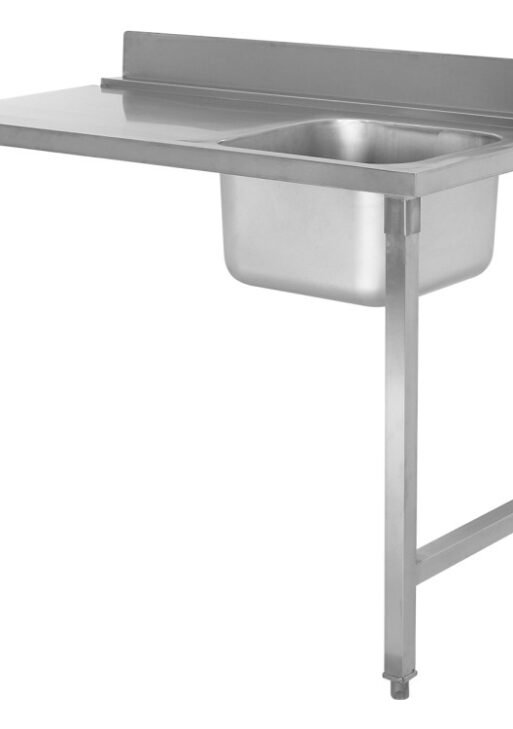 Adexa DWITA1265R Loading Table Right Side with Sink & Splashback