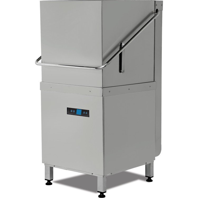Adexa EMP1000220VSDF 220V Digital Commercial Hood Type Dishwasher