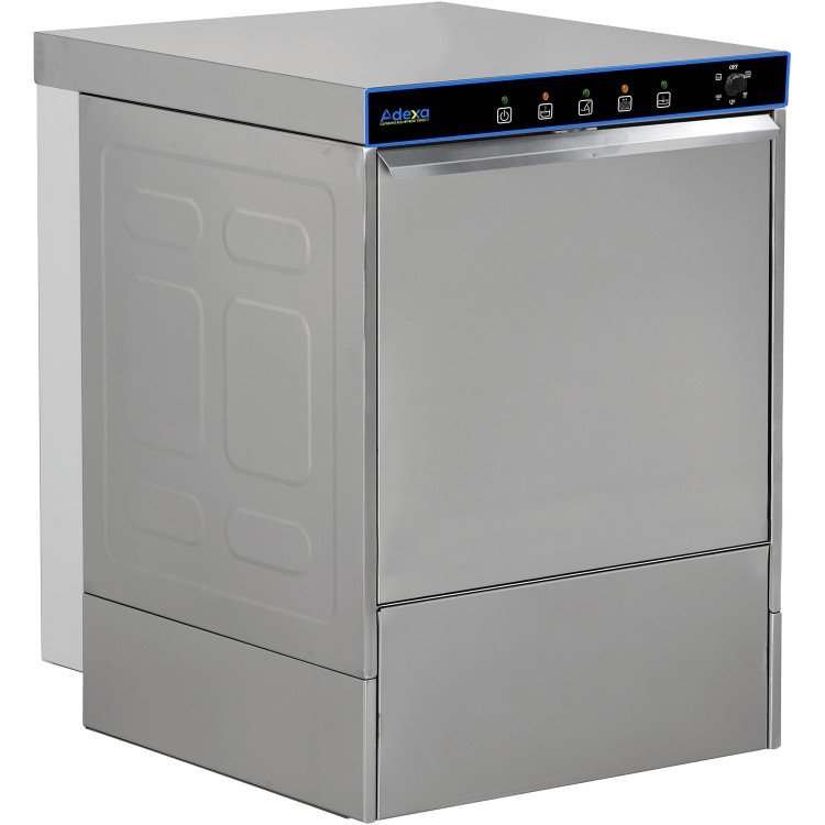 Adexa EMP500 Commercial Dishwasher with Drain Pump & Detergent Pump