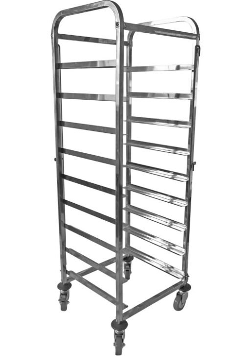 Adexa RT5509 Commercial Dishwasher Basket Trolley Stainless Steel