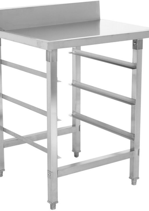 Adexa WTF6065L Unloading Table Left Side with Basket Rack