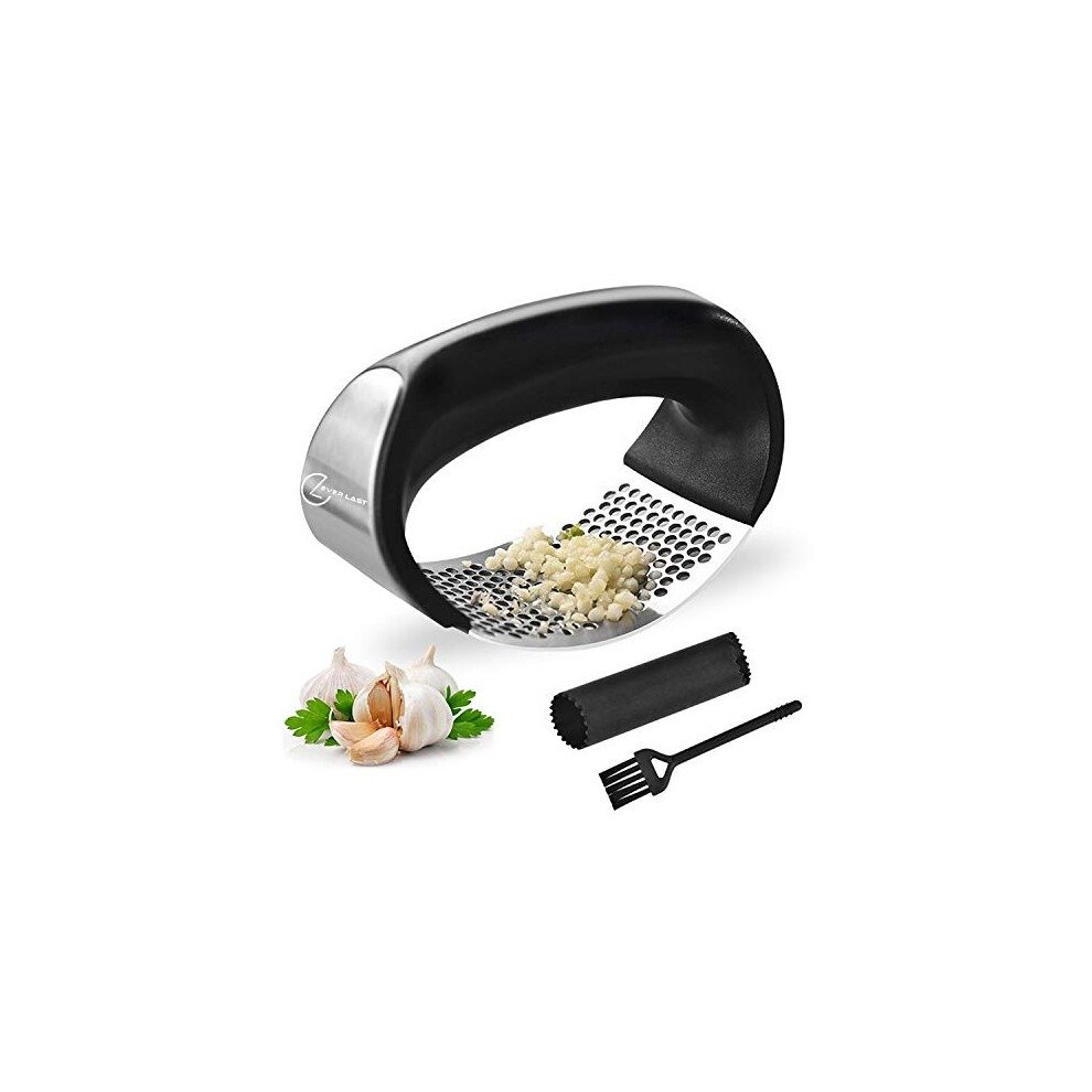 304 Stainless Steel Garlic & Ginger Peeler with Ergonomic Handle