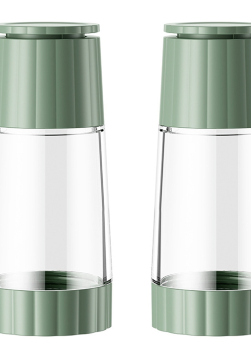 Manual Pepper Grinder Green for Peppercorns & Sea Salt