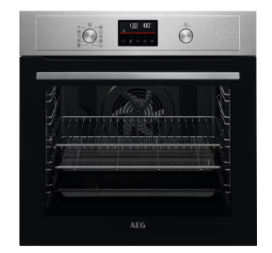 Aeg BPX535A61M Multifunction Single Oven with pyrolytic cleaning and AirFry function