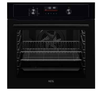Aeg BEX535A61B Multifunction oven with AirFry and Aqua cleaning, Single Oven