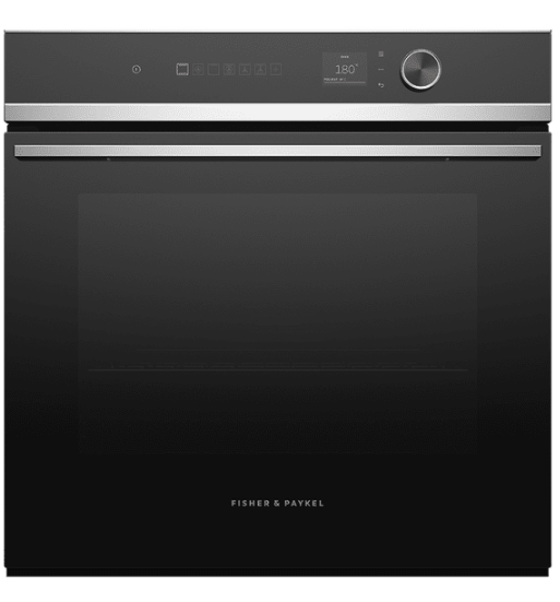 Fisher_Paykel OB60SD13PLX1 Built-in Oven Single 600mm 72L, 13 Function, 2.4" Screen + Dial, Contempo
