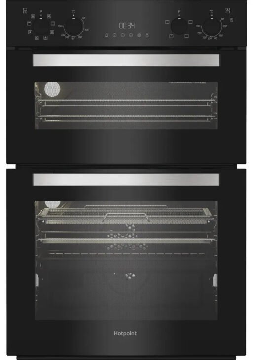 Hotpoint DIH82G1AB Built In Electric Multifunctional Oven 71L / 38L - Black with Air Fry