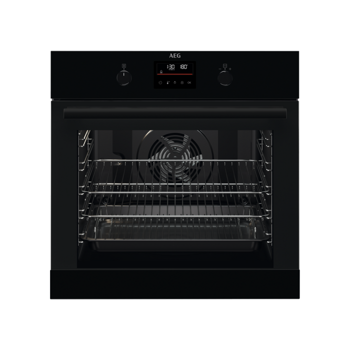 Aeg BEB335061B SteamBake Multifunction oven with EXPlore retractable rotary controls, Touch control