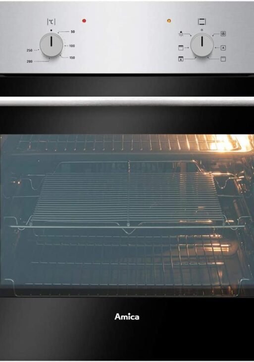 Amica ASC200SS Fan Single Oven stainless Steel