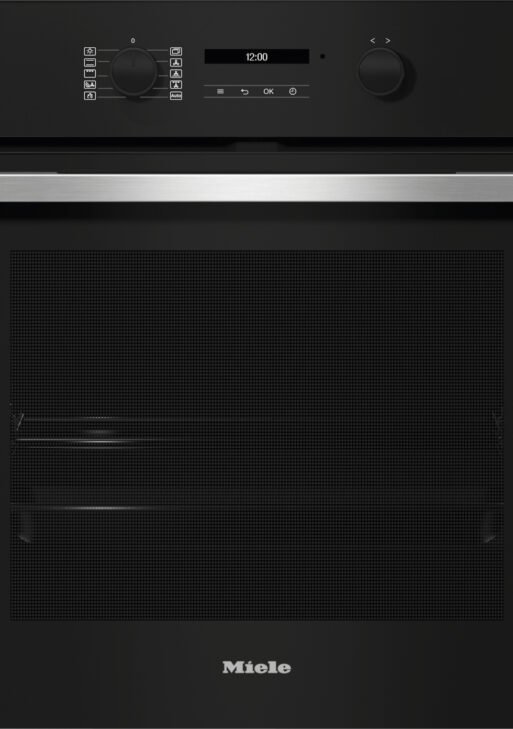 Miele H 2766-1 BP 125 Edition Obsidian Black Built-In Single Oven – 76L, A+, Pyrolytic & AirFry
