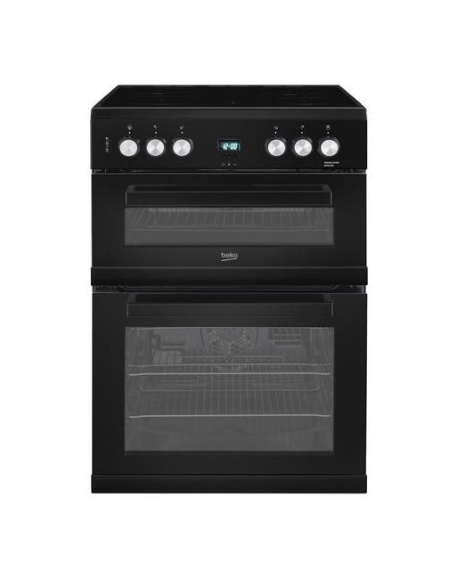 Beko EDC663K Black electric double oven cooker