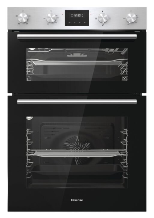 Hisense BID95211XUK 59.4cm Built In Electric Double Oven - Stainless Steel