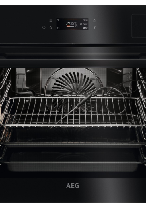 Aeg BSK798280B Connected Steampro Sous Vide Oven With Sophisticated Excite Touch Controls And Steam