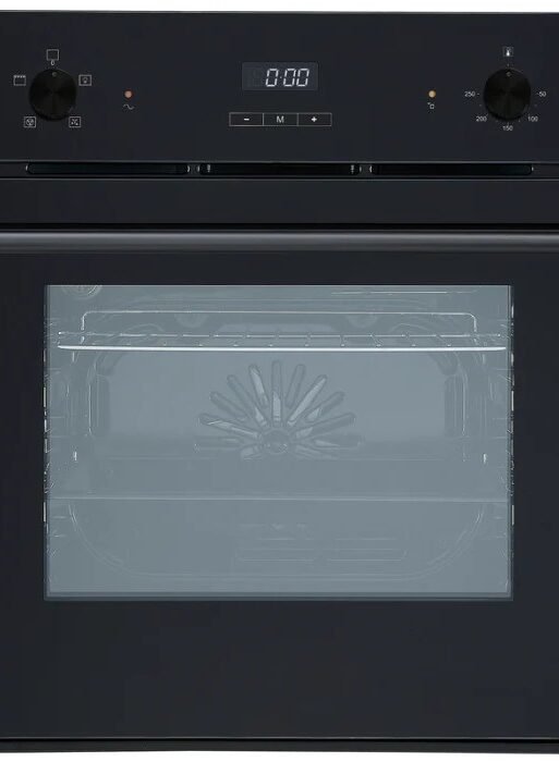 Cata CUL57PGBK.2 60cm Black True Fan 54L Oven With Programmer