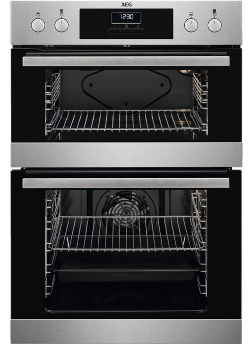 Aeg DEB331010M St-Steel Double Oven