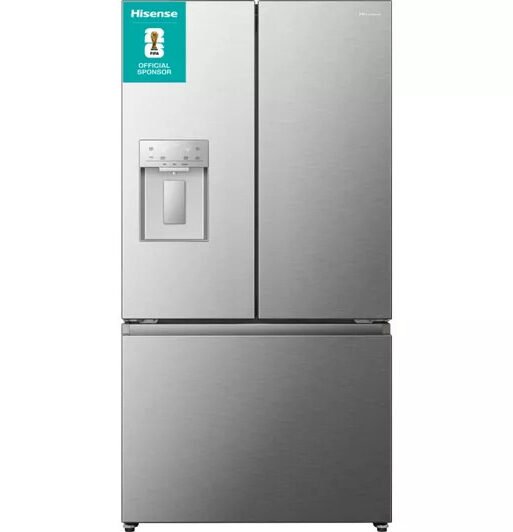 Hisense RF815N4SESE Total No Frost Plumbed American Fridge Freezer - Silver