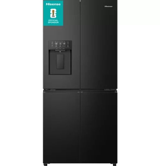 Hisense RQ5P470SYFD Total No Frost American Fridge Freezer - Black