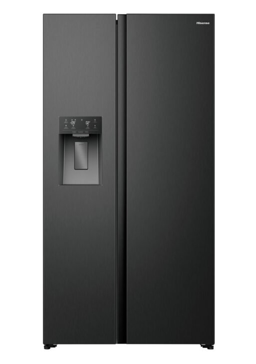 Hisense RS5P528STBE PureFlat Total No Frost American Side By Side - Black