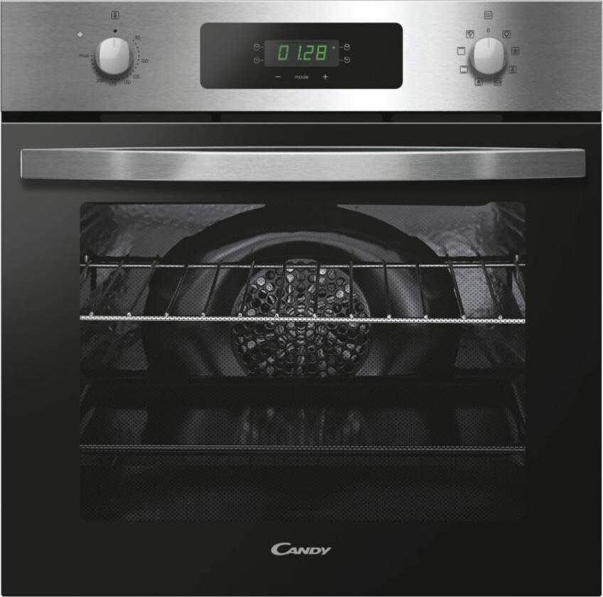 Candy F IDC N605 60cm Fan oven, 8F, 65L capacity, LED Programmer, Black
