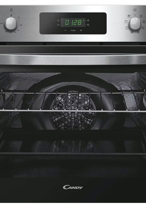Candy FIDCX605 60cm Multifunction Built-In Single Oven – 65L – Stainless Steel