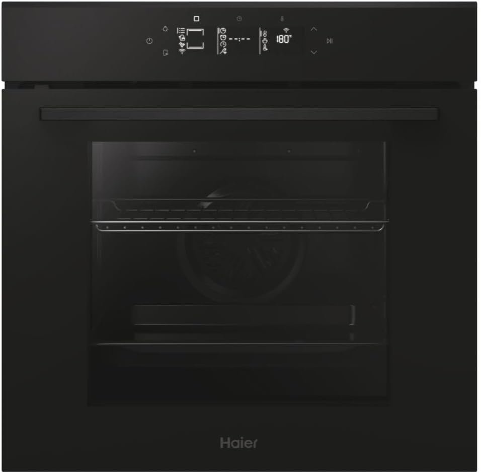 Haier H6 ID25G3YTB2 78L Single Oven, 20F + WiFi, Pyro clean, Graphic UX, Telescopic Rails, Airfry