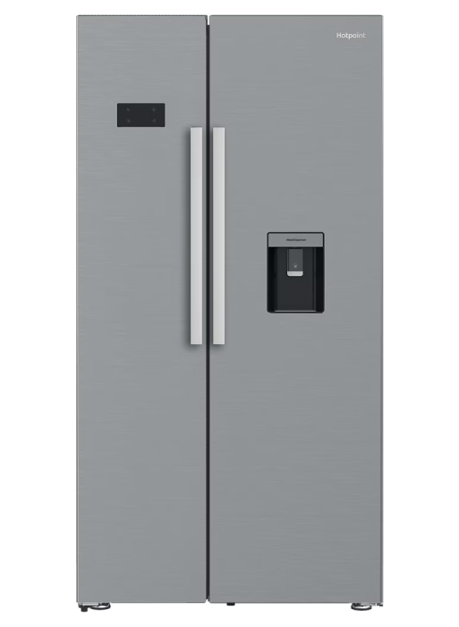 Hotpoint HPG26583WXP4UK Dual No Frost Side by Side American Fridge Freezer - Silver