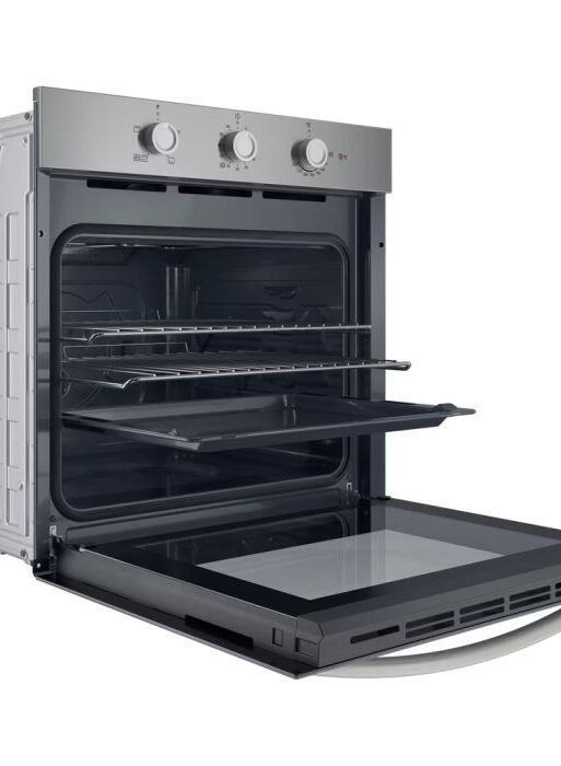 Indesit IO232HXUK Single Static Oven - Eco Cleaning - 71L