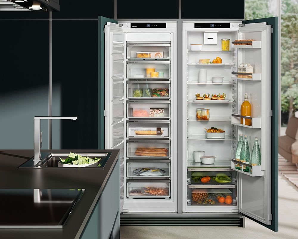 Liebherr IXRF5100 EasyFresh, NoFrost, SoftSystem, 8 Freezer Drawers, Door on Door American style Fridge Freezer