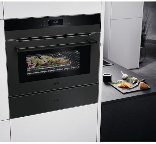 AEG KME768080T 8000 Series CombiQuick Combination Microwave Compact Oven