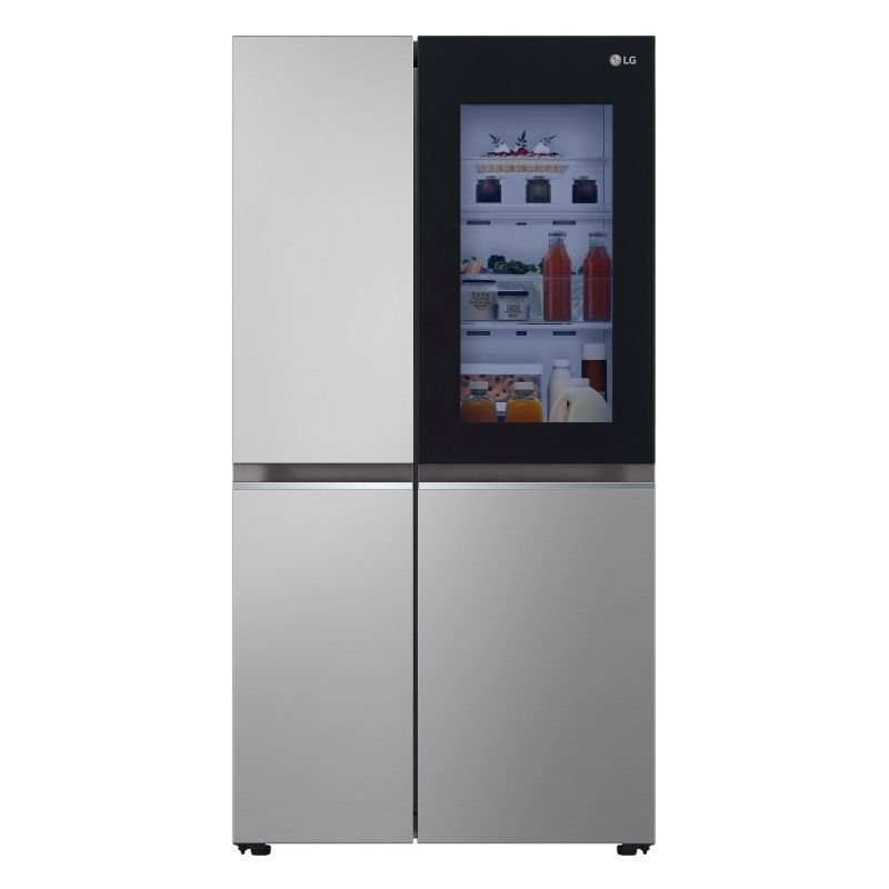 Lg GSVV80PYLL Silver 91.3cm 50/50 Frost Free American Fridge Freezer - Prime Silver