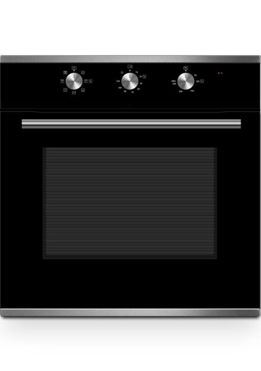 Montpellier MAFSO60SS Steel, Built In Air Fry single Oven