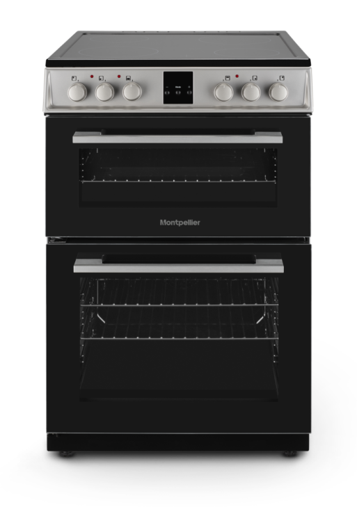 Montpellier MDOC60FS Freestanding 60cm Ceramic Double Oven