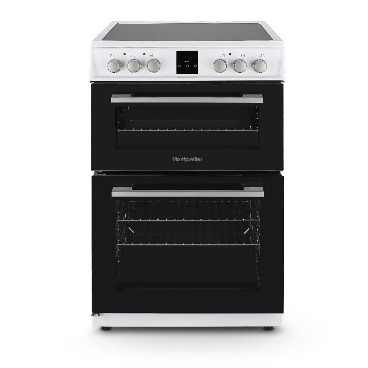 Montpellier MDOC60FW Freestanding 60cm Ceramic Double Oven