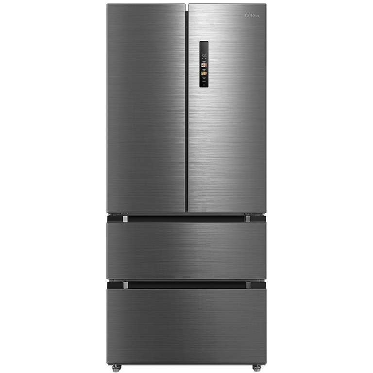 Midea MDRF692FIE46 516l Capacity Total No Frost 83cm French Door - Inox E Rated