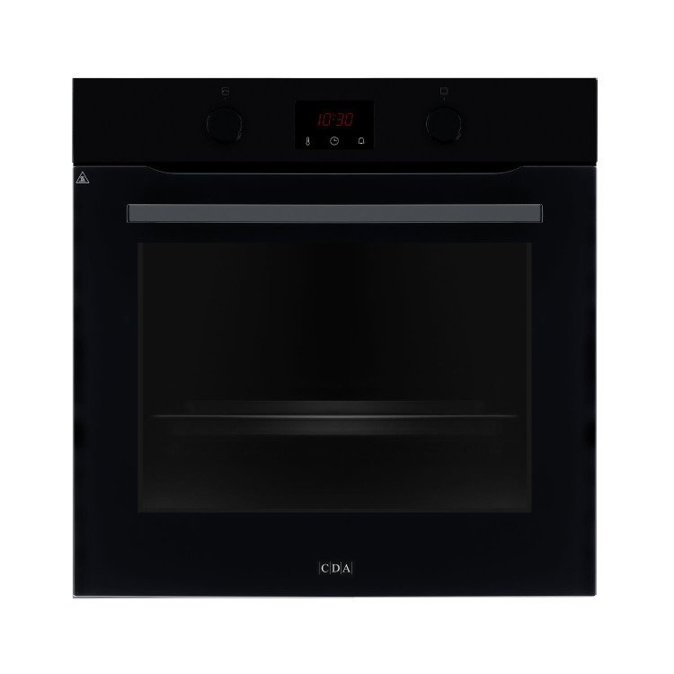 Cda SC050BL Single Oven Pyrolytic, 77L, 11 functions, A+ energy rating, Quadruple Glazed door, Pyrol