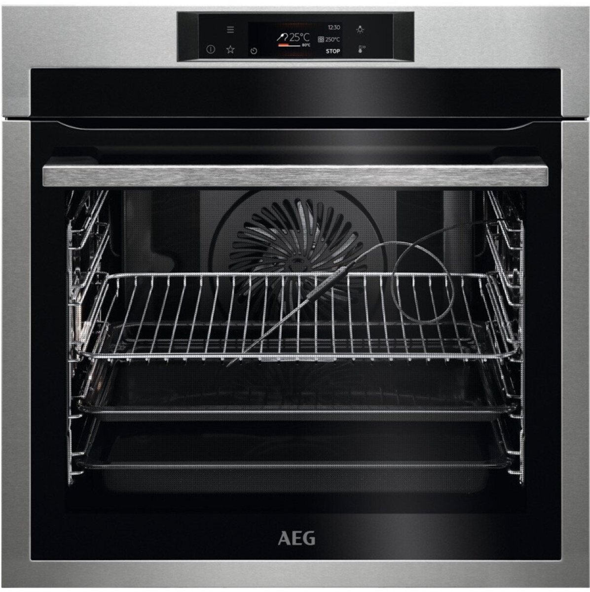 AEG BPE742380M SenseCook Pyrolytic Single Oven