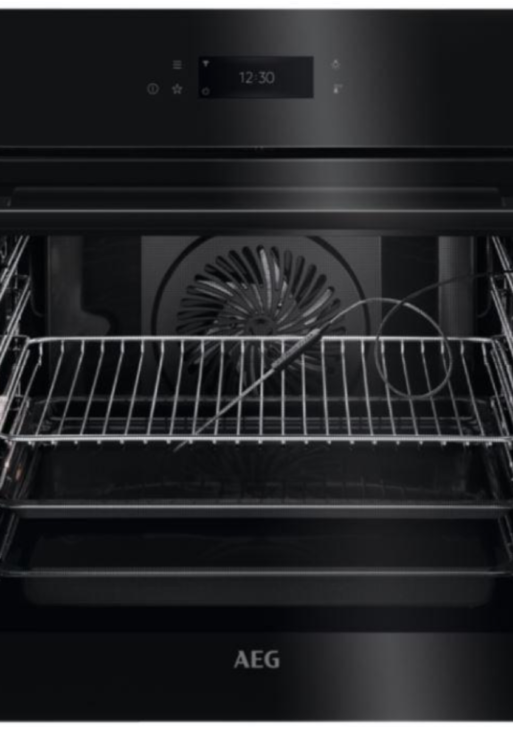 Aeg BPK748380B Connected Sensecook Pyrolytic Single Oven With Sophisticated Touch Controls