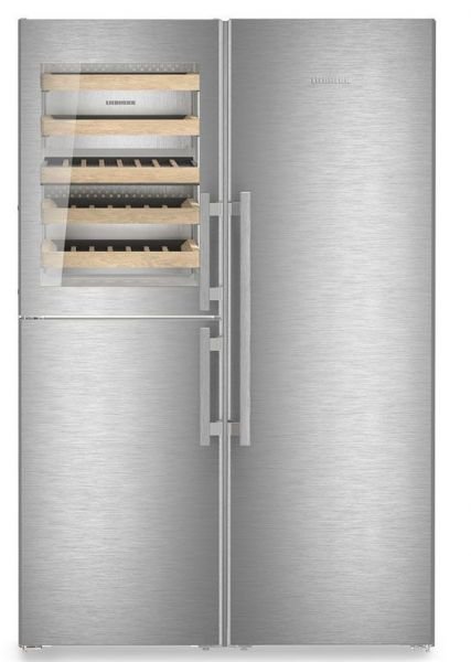 Liebherr XRCST5295 Side-by-side American style Fridge Freezer combination with wine tempering compartment