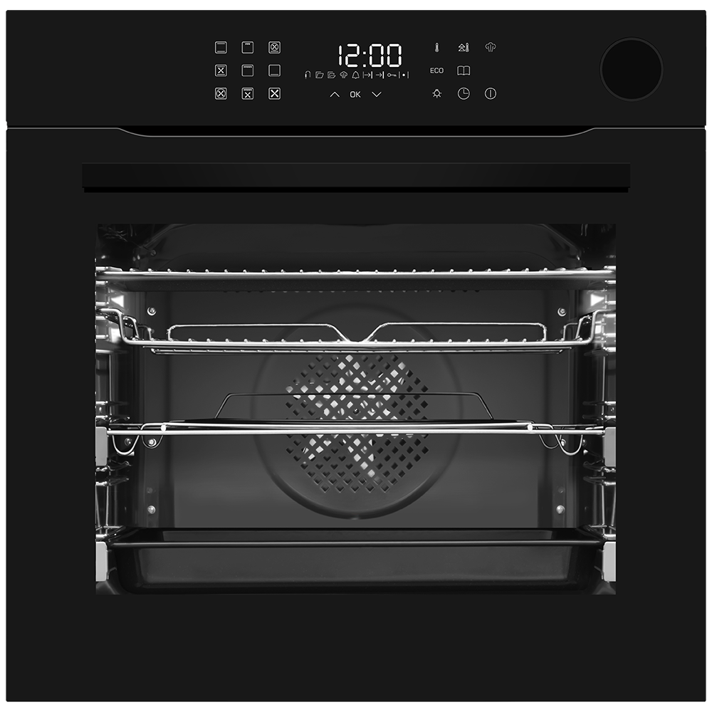 Cda SL670BL 77 ltr 13 FN combi steam oven, full TC, CL, SCD, TP, TS x 2, PP, black